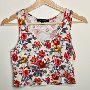 Floral Cropped Top